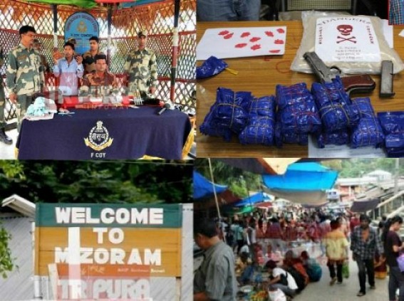 North Tripura turned drug smuggling corridor : Tension gripped with increasing  flow of drugs by Mizo smugglers ahead of Durga Puja, â€˜Damchara, Panisagar marked as more sensitive areasâ€™:  SP North talks to TIWN 